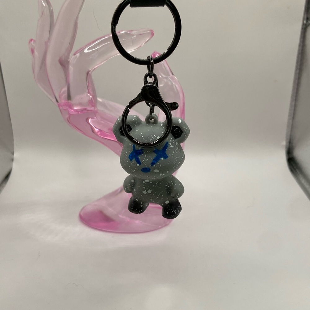 Trendy bear keychain